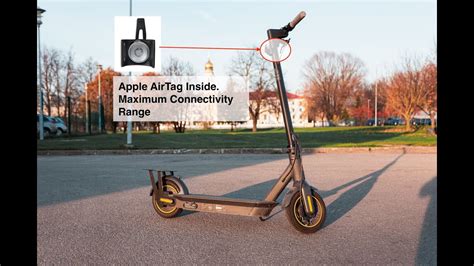 Smart Hook for Segway-Ninebot MAX G30 & G30LP - Compatible with Apple Air Tag 39. . Ninebot max airtag